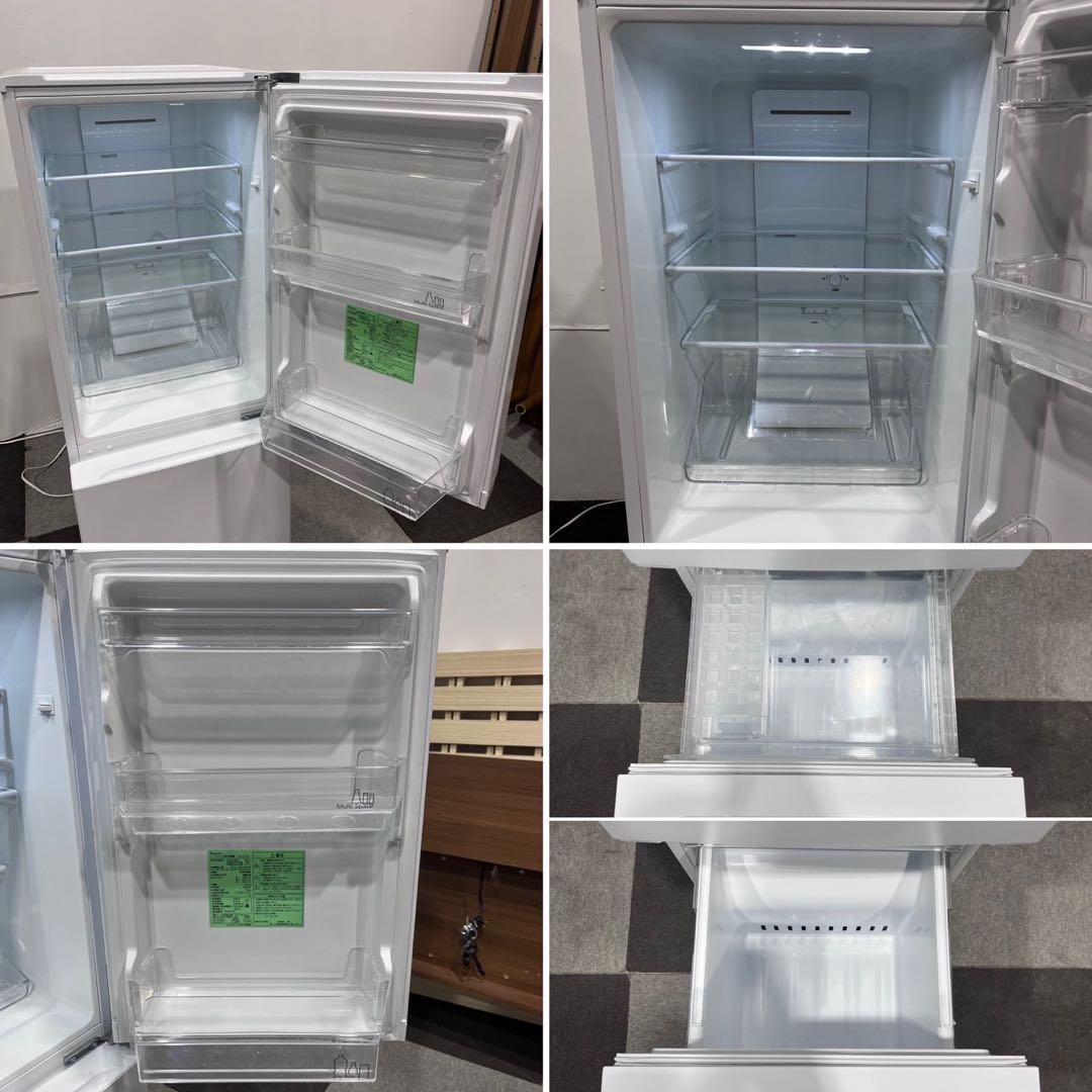 ヤマダ 生活家電2点セット 冷蔵庫 156L 洗濯機 6kg My2018