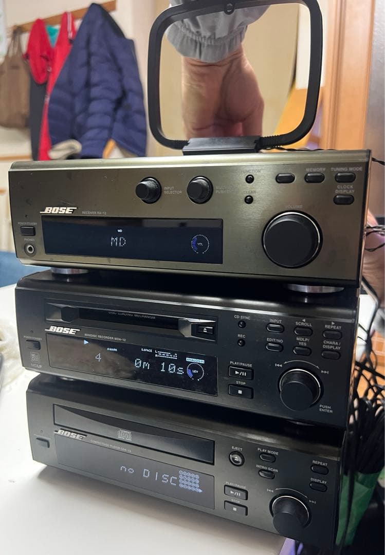 中古 ボーズ BOSE CDA-12 MDA-12 RA-12 AM-5Ⅲセット