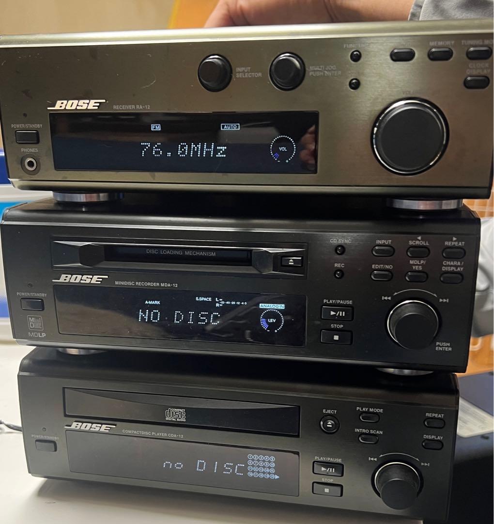 中古 ボーズ BOSE CDA-12 MDA-12 RA-12 AM-5Ⅲセット
