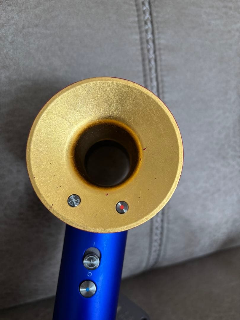 【Dyson/ダイソン】青色 金箔付 ヘアドライヤー