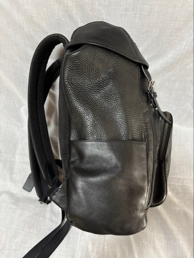 美品　COACH コーチ　ペプルレザーバックパックバックパック　F72311