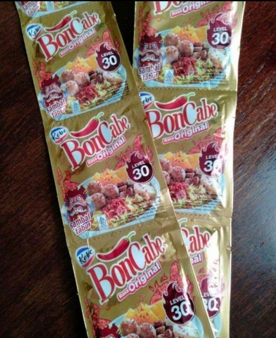 インドネシア BON チリ 激辛唐辛子フレーク レベル30 (240袋)