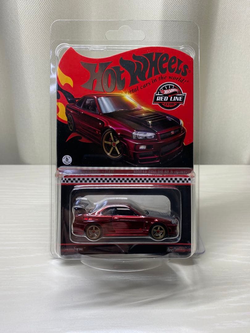 ホットウィール RLC NISSAN SKYLINE GT-R (BNR34)