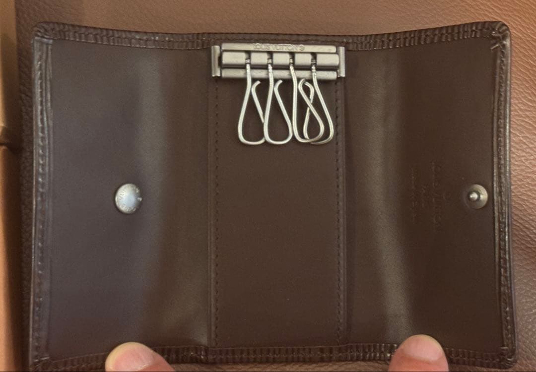 未使用！ルイ・ヴィトンエピキーケースモカブラウン