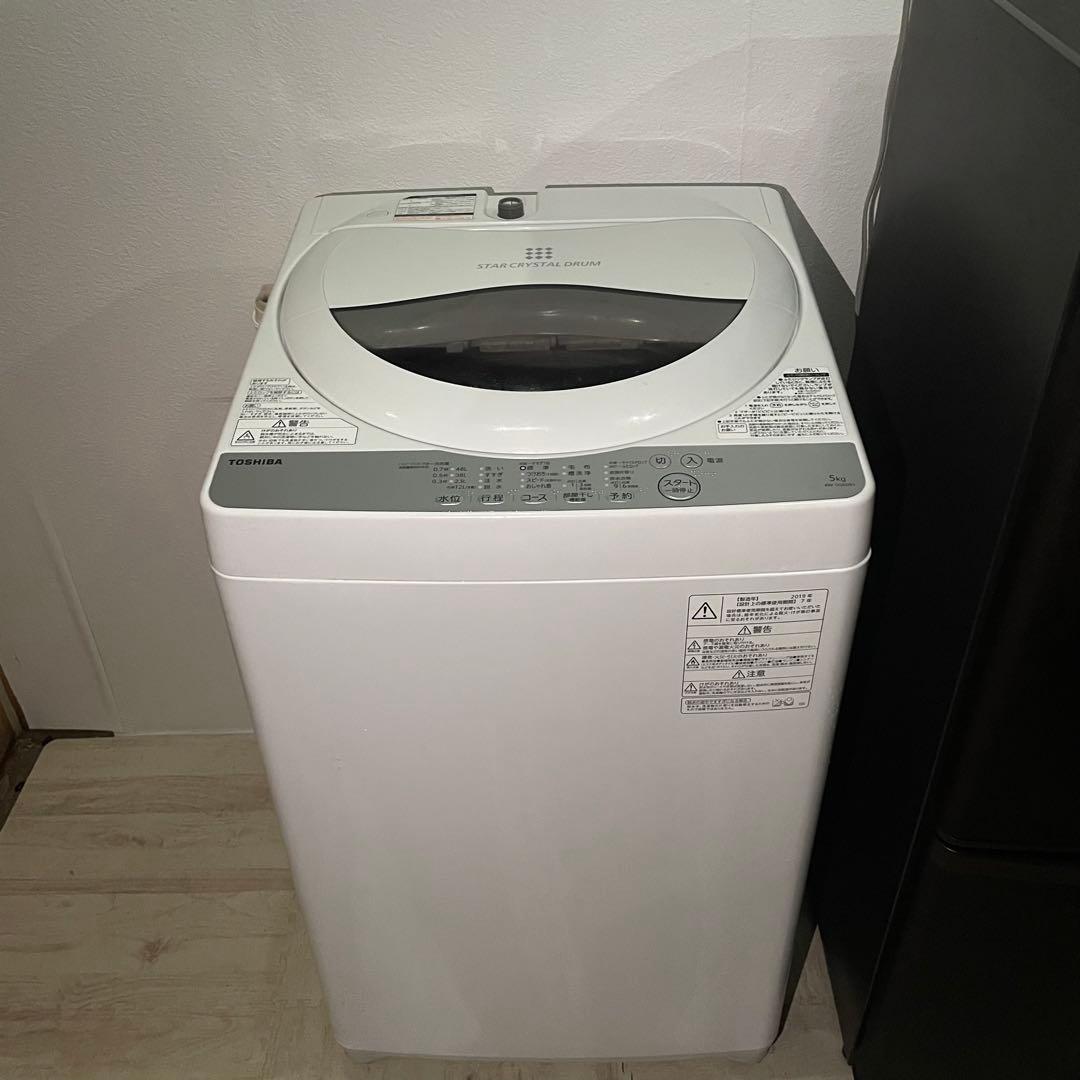 2808 配送設置無料　Panasonic TOSHIBA 冷蔵庫・洗濯機セット