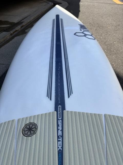 【美品】ネックベアード2 スパインテック 5'7 futureフィン5フィン
