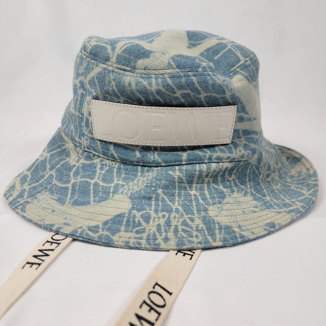 極美品 LOEWE ロエベ　マーメイド フィッシャーマン ハット　サイズ57