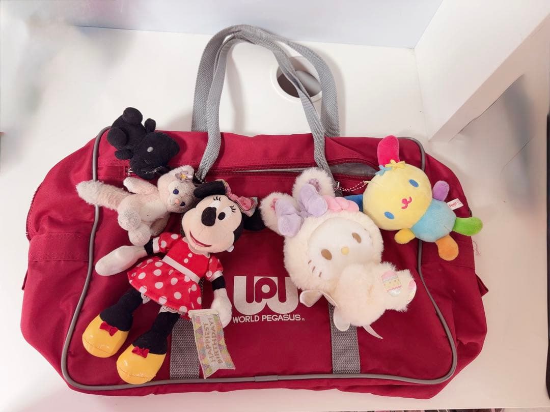 旧 ワッぺ ワールドペガサス スクバ 赤 JK W