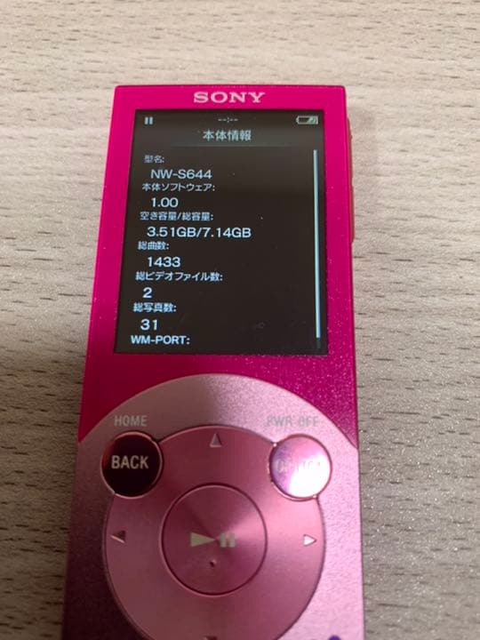 SONY ウォークマン NW