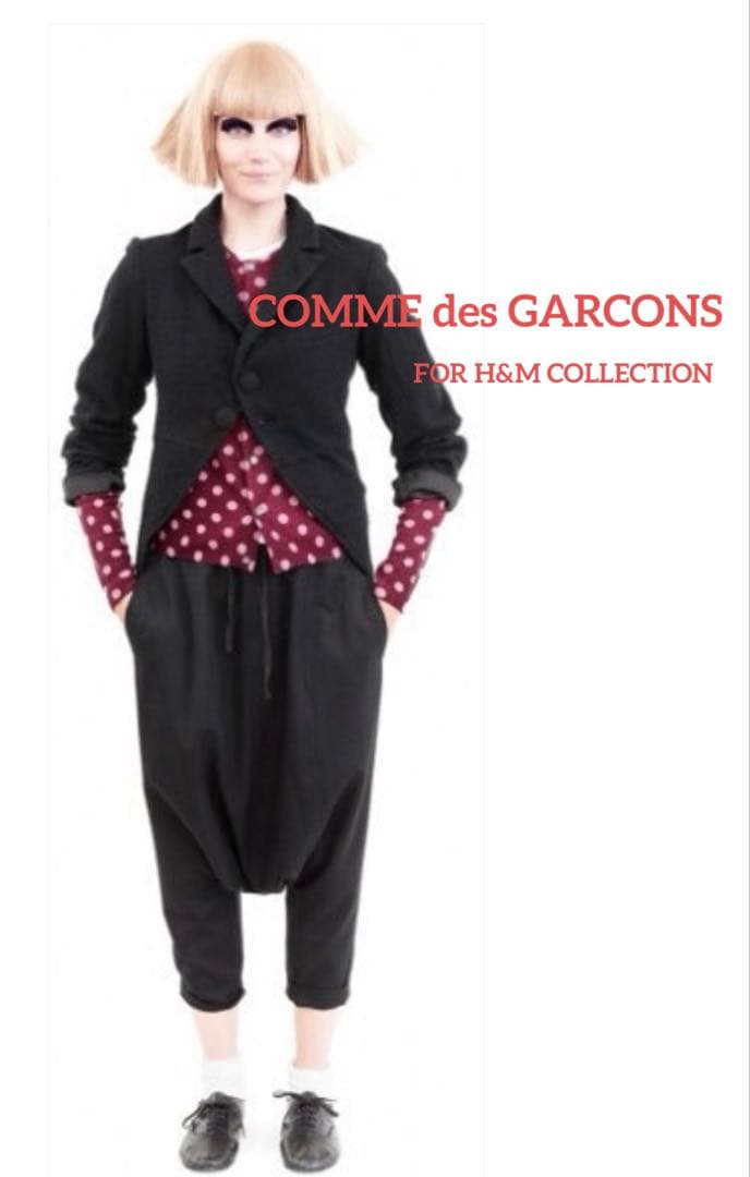 コムデギャルソン】燕尾 ジャケット Ｈ&Mコラボ ヴィンテージ サイズ38