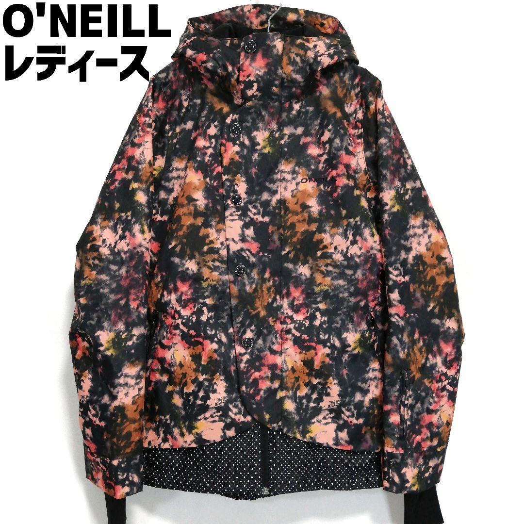 オニール レディース スノボウェア ジャケット スノーボード ブラック オレンジ