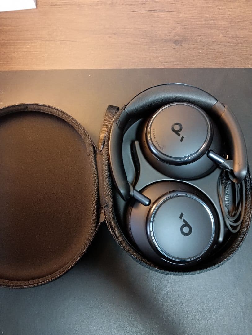 【美品】 soundcore SPACE Q45 ワイヤレスヘッドホン