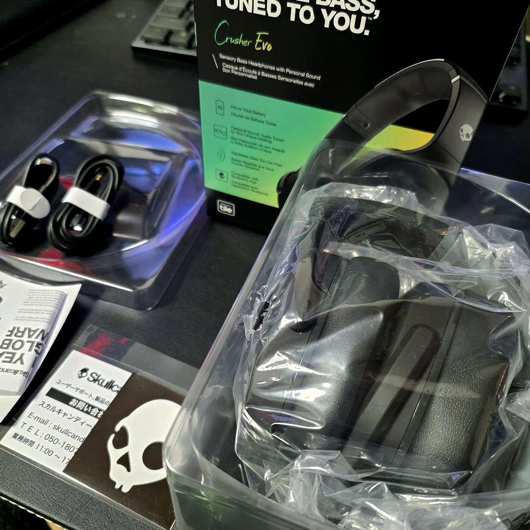 【Skullcandy】Crusher Evo　ワイヤレスヘッドホン