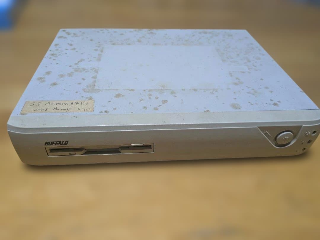 BUFFALO製 超小型 DOS/Vパソコン Windows 98 実働