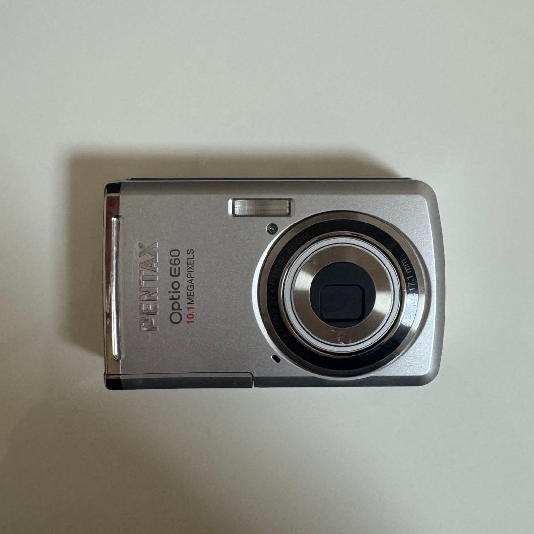 PENTAX Optio E60 デジタルカメラ シルバー