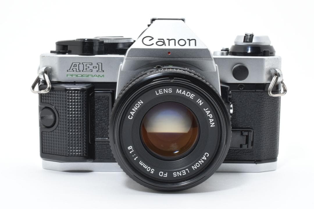 《完動美品》 Canon AE-1 PROGRAM + FD 50mm F1.8