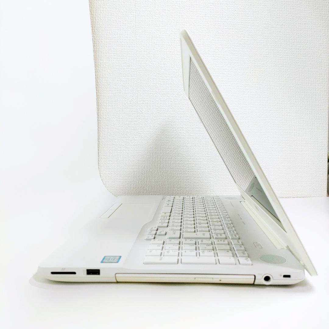 Corei7✨️Windows11 富士通 オフィス付き白ノートパソコン DVD