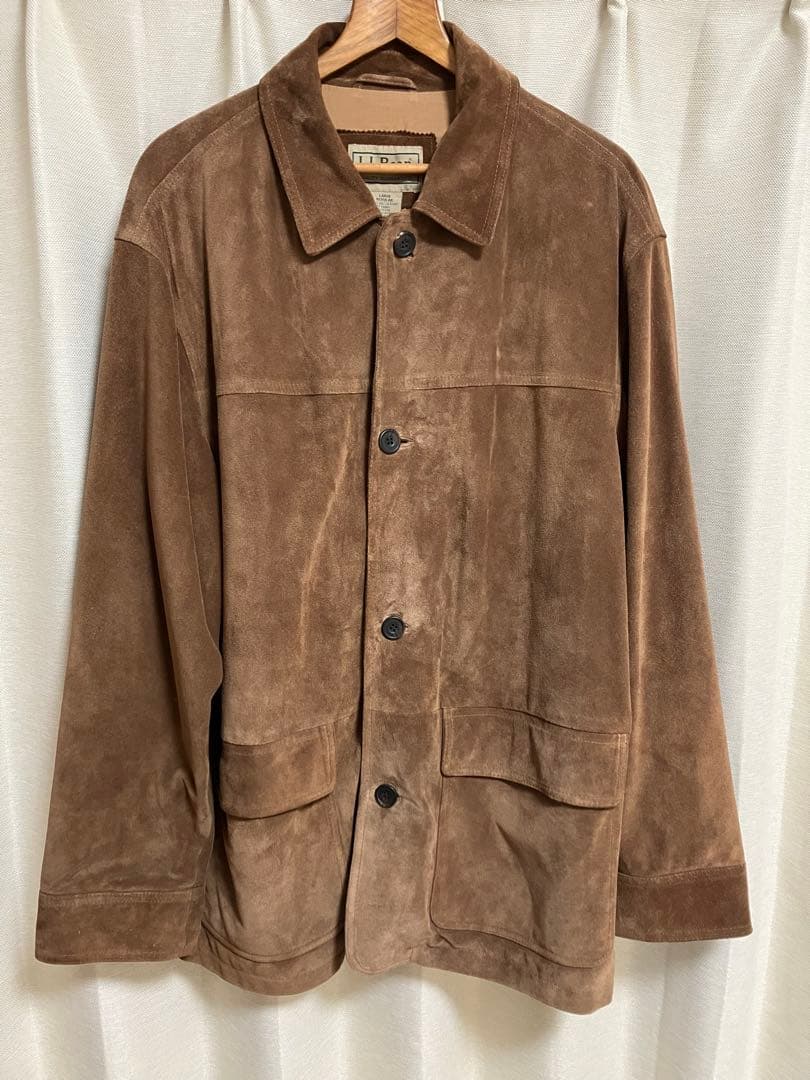 L.L.BEAN エルエルビーン スウェード カバーオール ワークジャケット