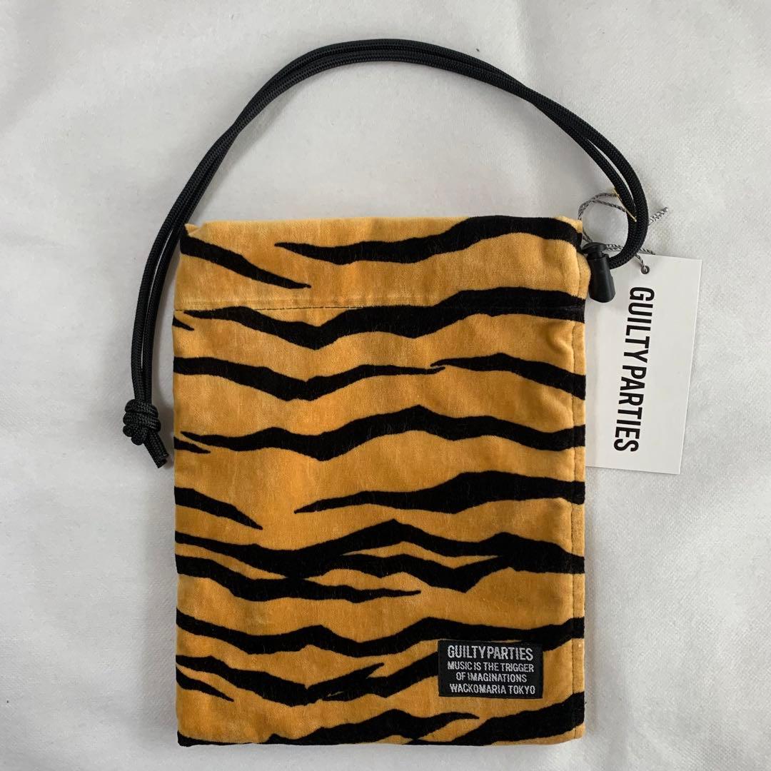 黄【WACKOMARIA】TIGER SHOULDER POUCH／新品／送料込