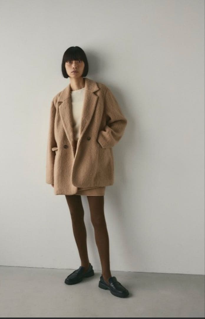 スタイルミキサー　シャギーテーラードジャケット