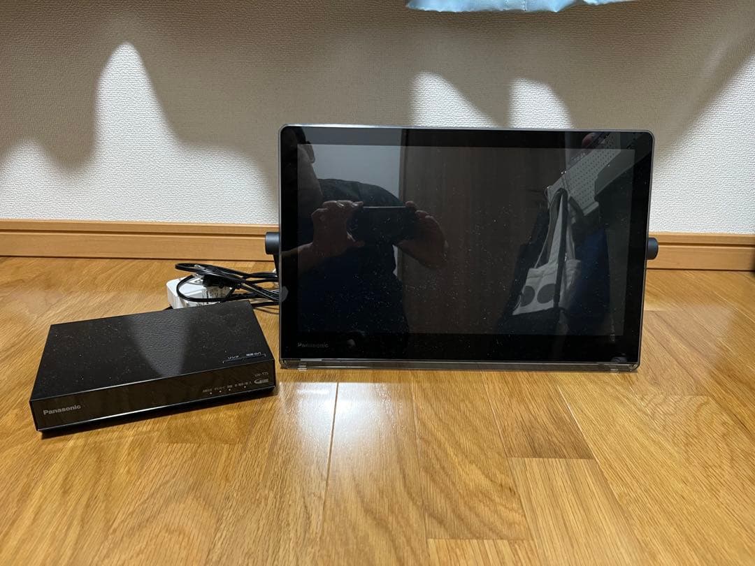 ポータブルテレビ ブラック 本体