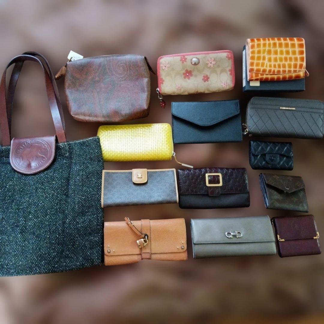 ブランド品　まとめて　ヴィトン　カルティエ　クロエ　セリーヌ　他　財布　バック