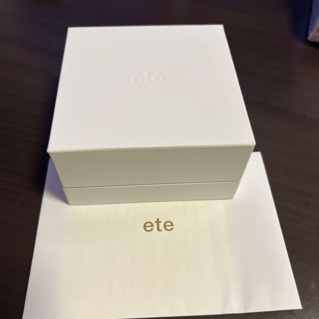 ete シルバーオープンバングル