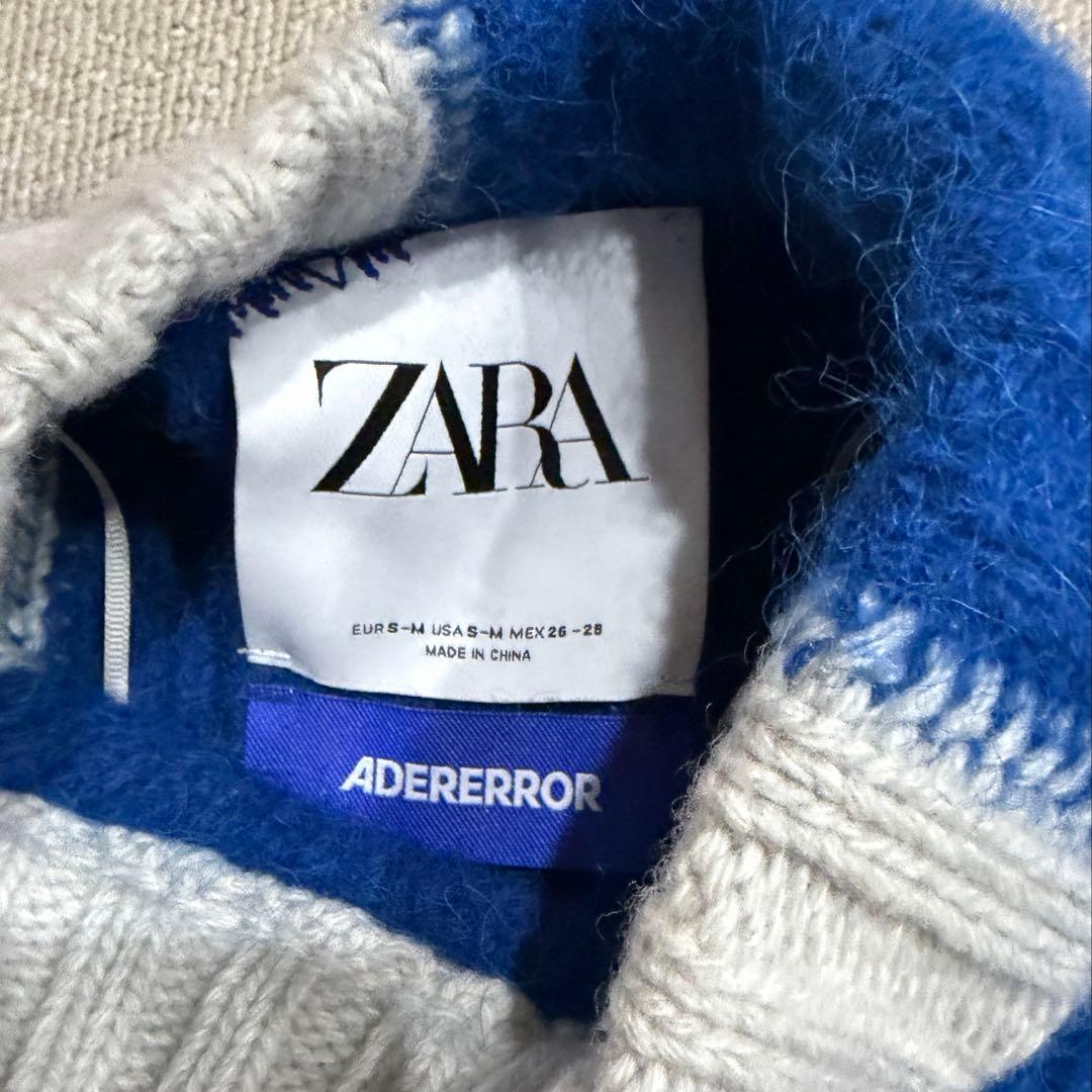 ZARA ADERERROR パッチワークオーバーサイズニットザラ　アダーエラー