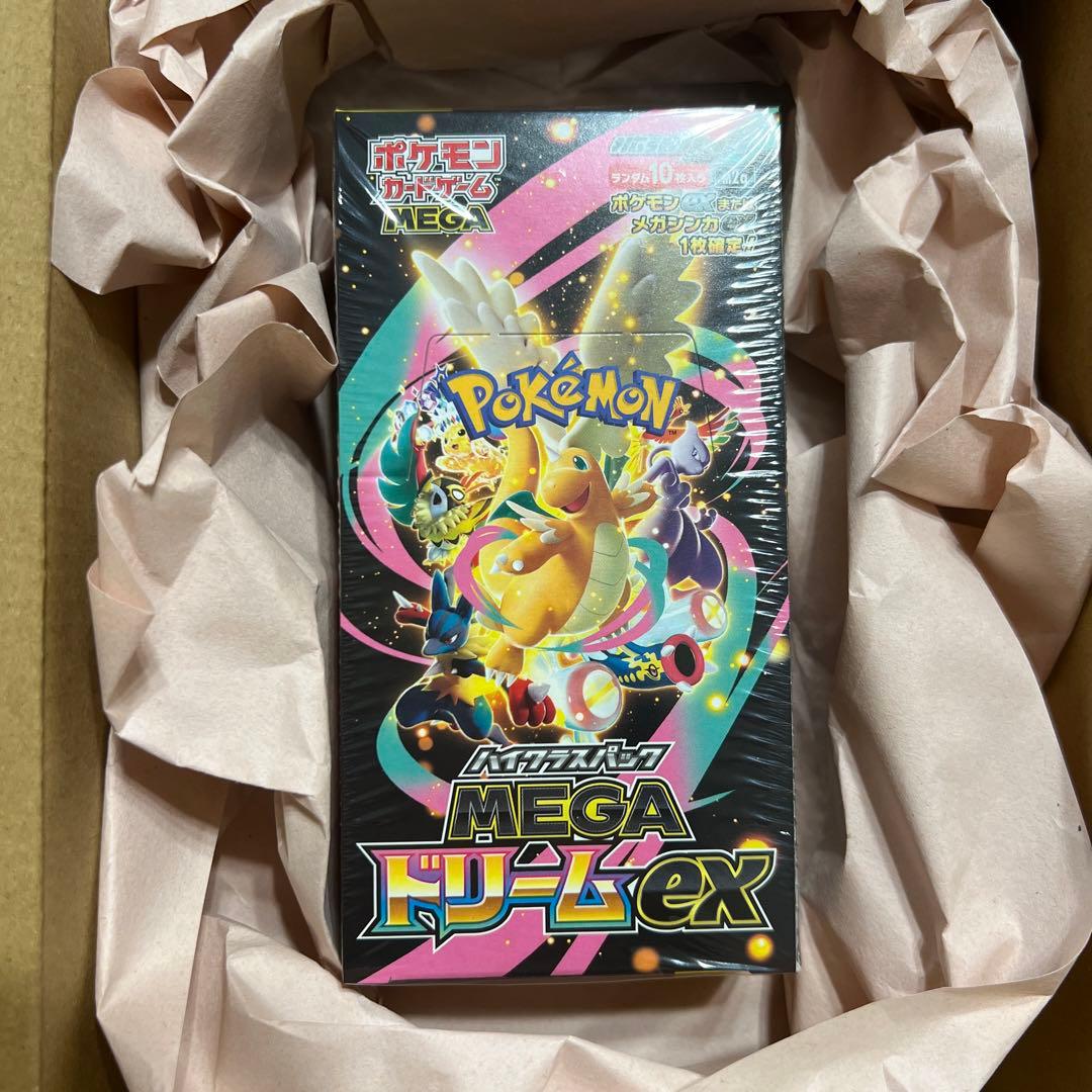 【新品未開封】ポケモンカード MEGAドリームex シュリンク付BOX