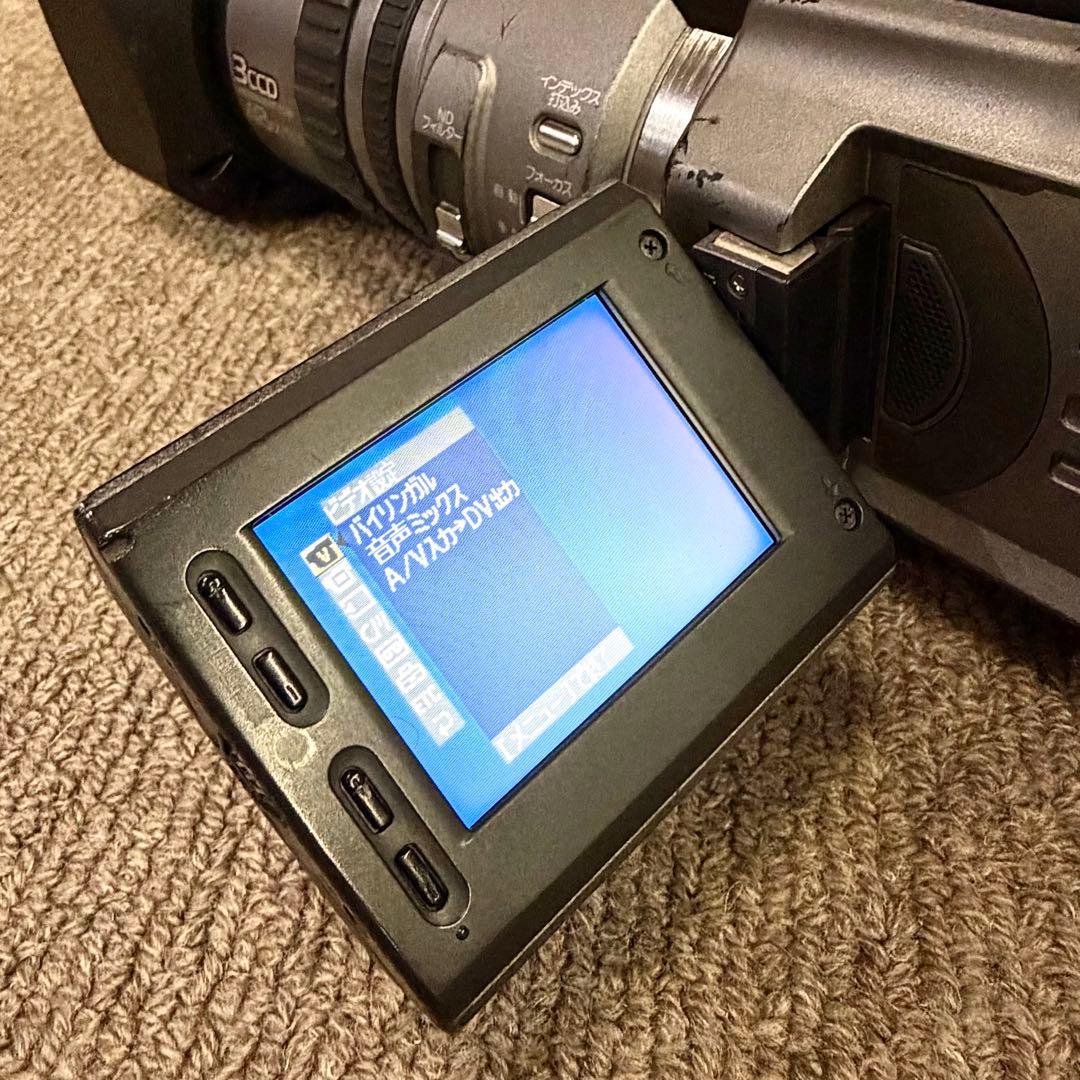 【動作OK】SONY MiniDVビデオカメラ DCR-VX2100