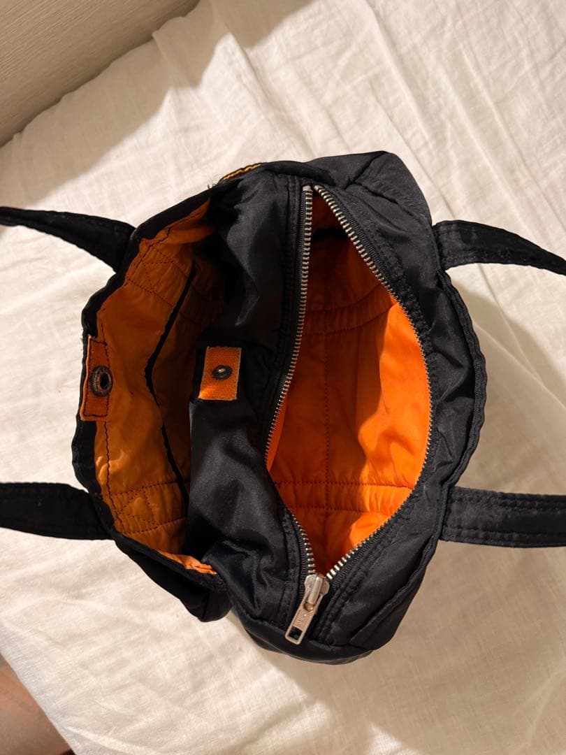 Porter タンカー ミニボストン S ドラムバッグ ロール ダッフル 黒