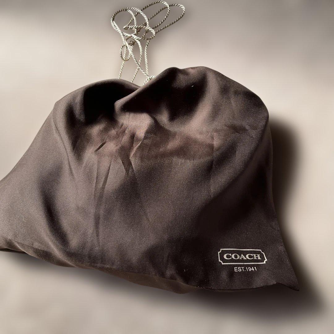 コーチ　シグネチャーバッグ　ヴィンテージ