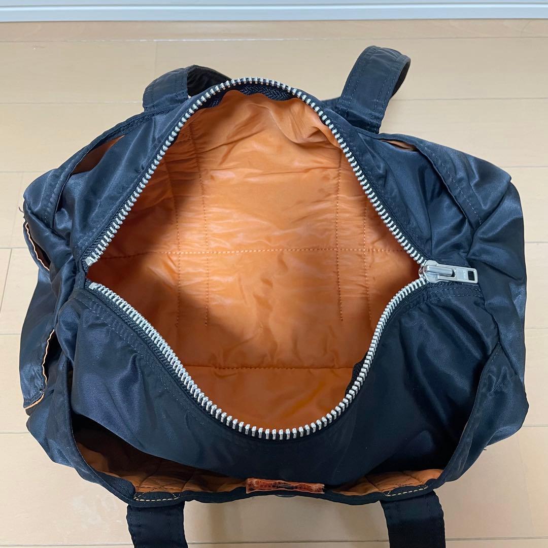 【美品】PORTER ポーター タンカー ミニボストンバッグ ブラック