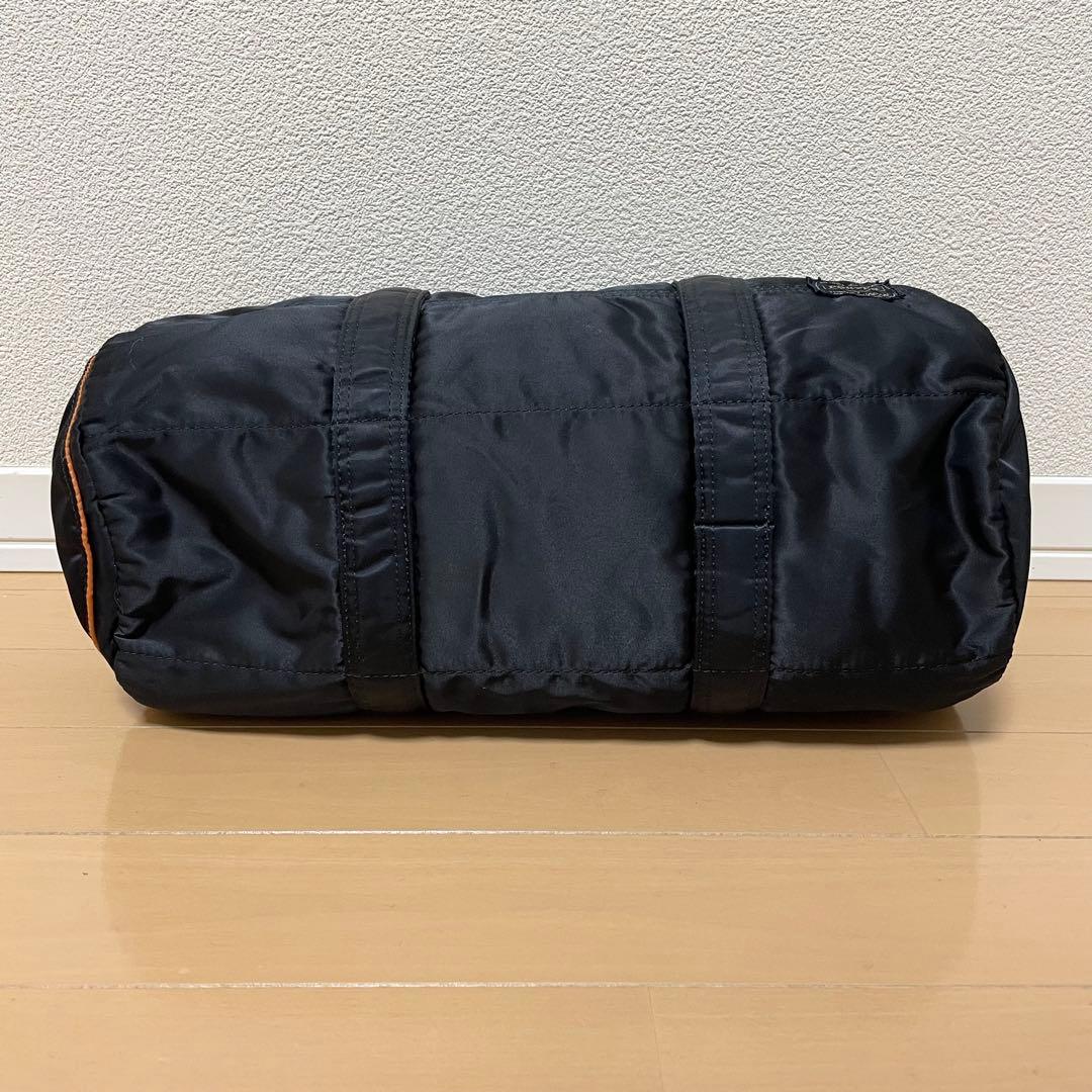 【美品】PORTER ポーター タンカー ミニボストンバッグ ブラック