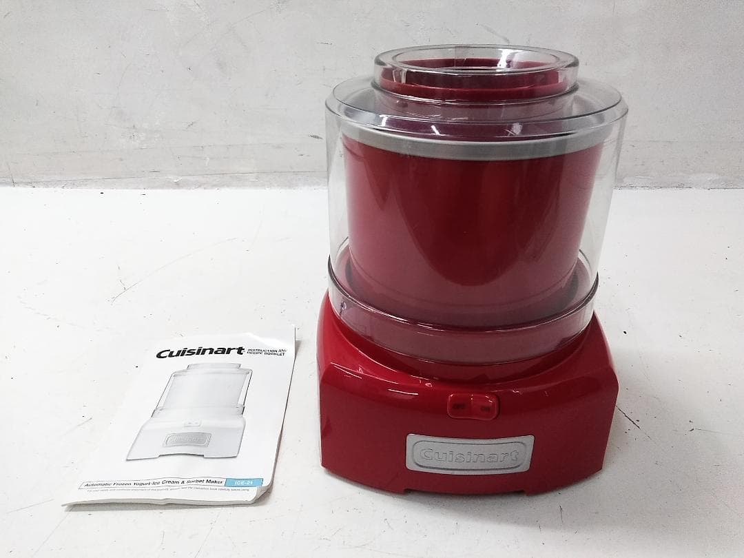Cuisinart クイジナート 家庭用 アイスクリームメーカー ICE-21□