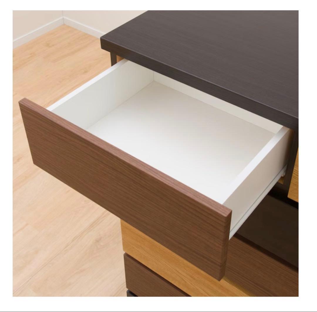 【ニトリ】6段 ハイチェスト カレナ ナチュラルブラウン 北欧