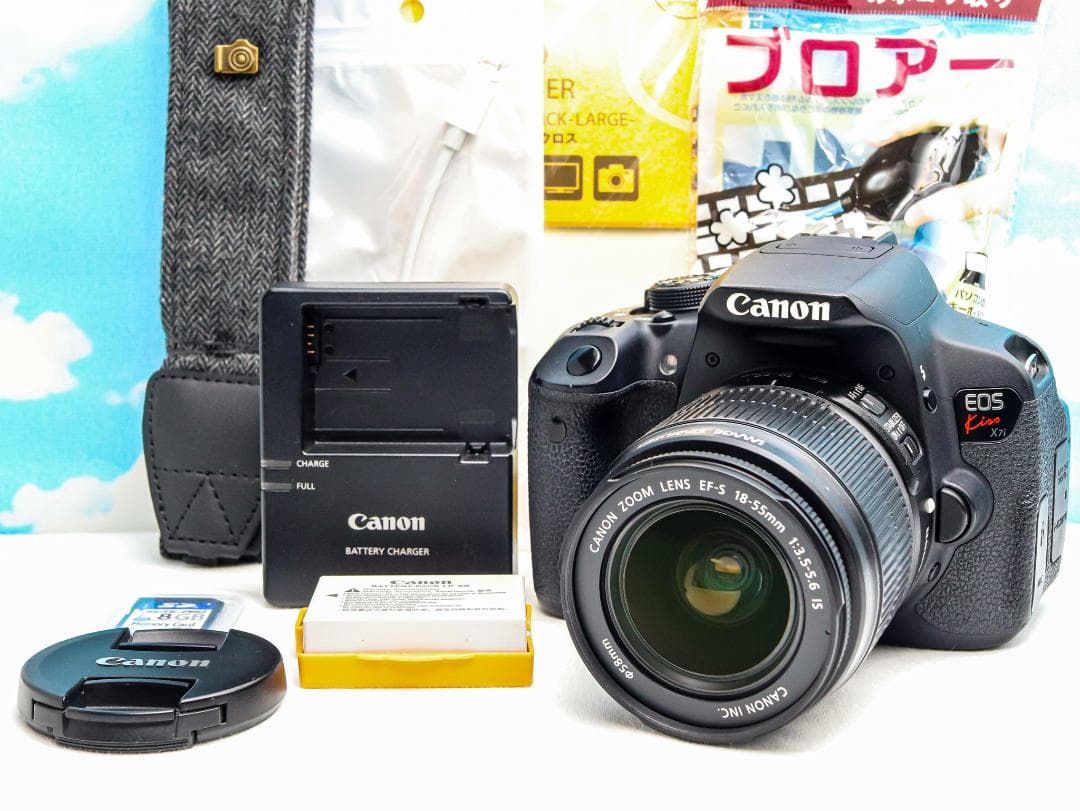 キャノン Canon kiss x7i⭐️高性能一眼レフ⭐️スマホに転送♪