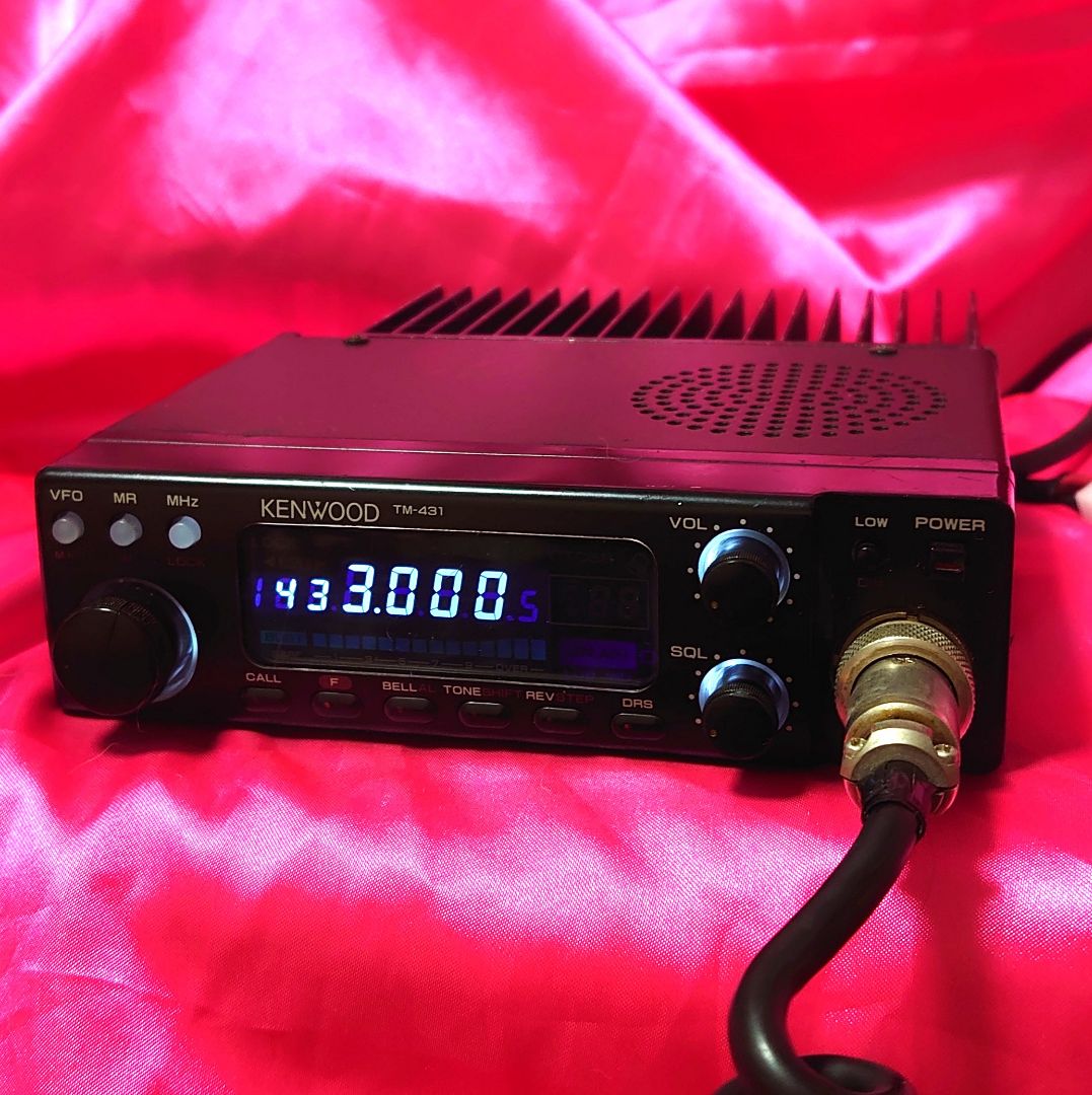 早い者勝ち‼️★KENWOOD TM-431S 430ハイパワー機★LED仕様