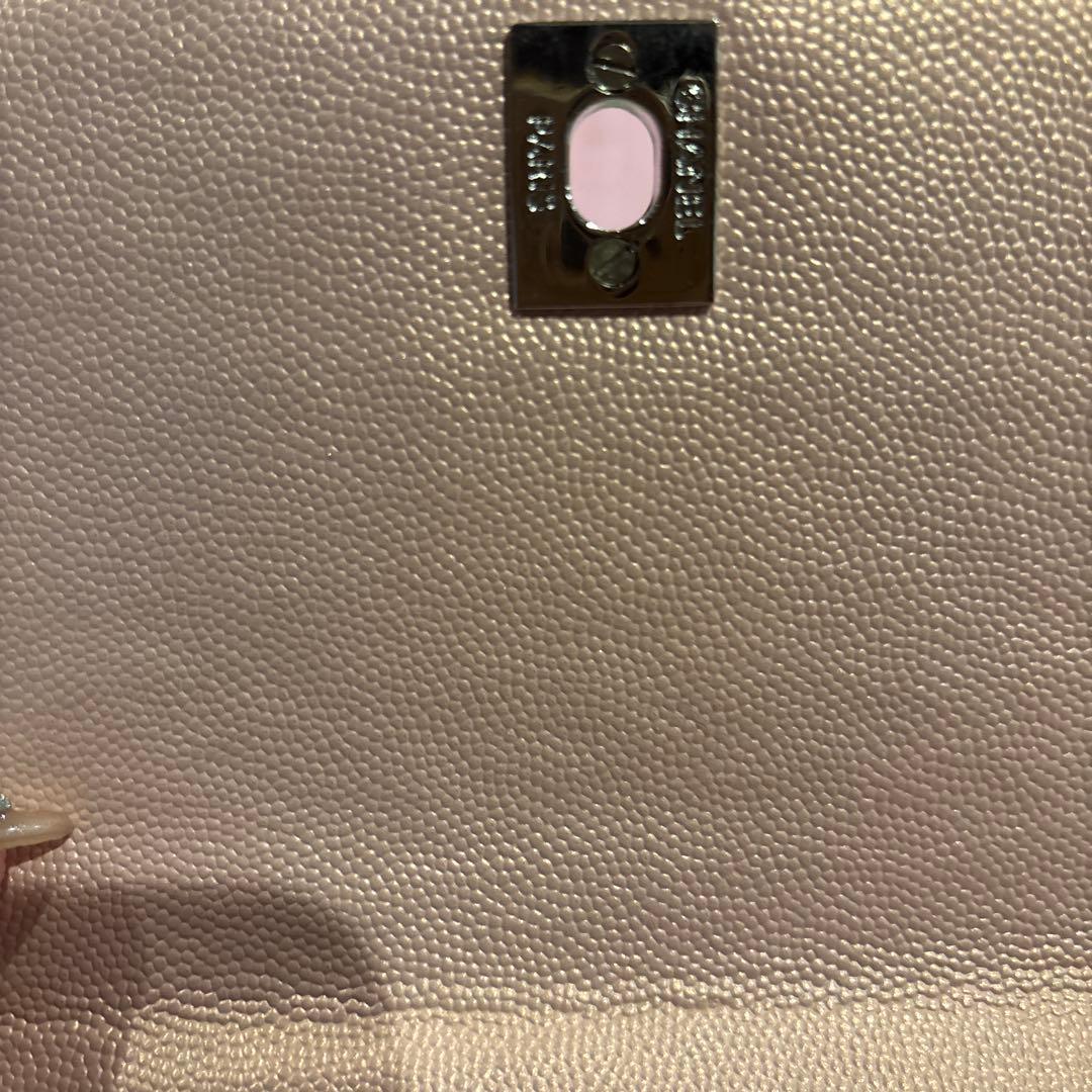 激レアCHANELココハンドルピンクメタリックノベルティバッグ新品未使用