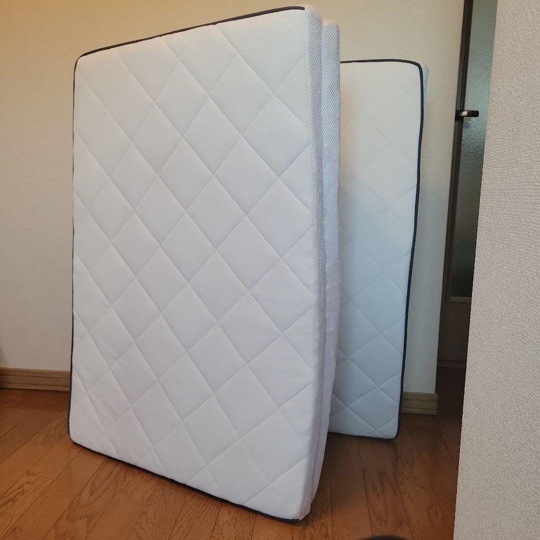 アイリスオーヤマ エアリーマットレス スタンダード 三つ折り 高反発 厚さ5cm