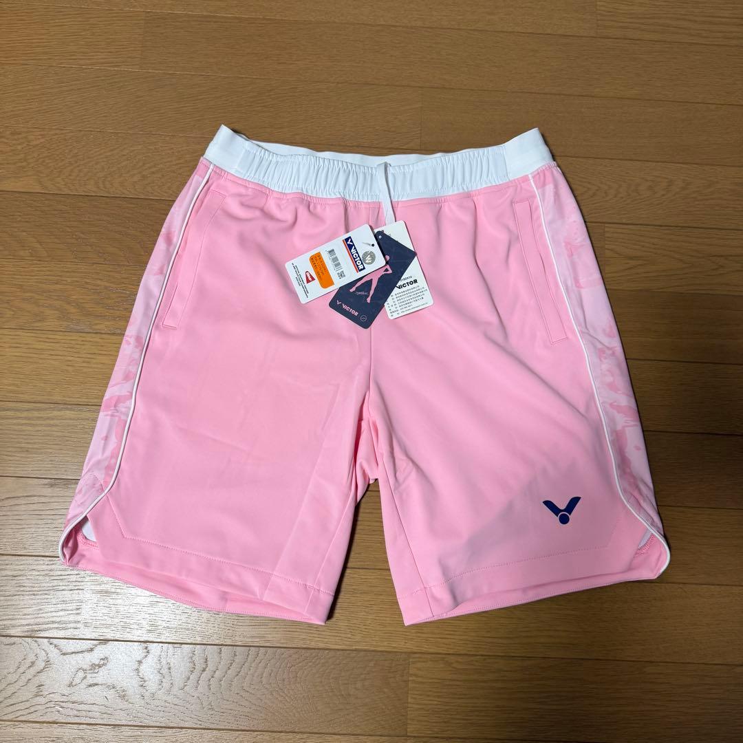 ビクター バドミントン ハーフパンツ L アントンセンモデル