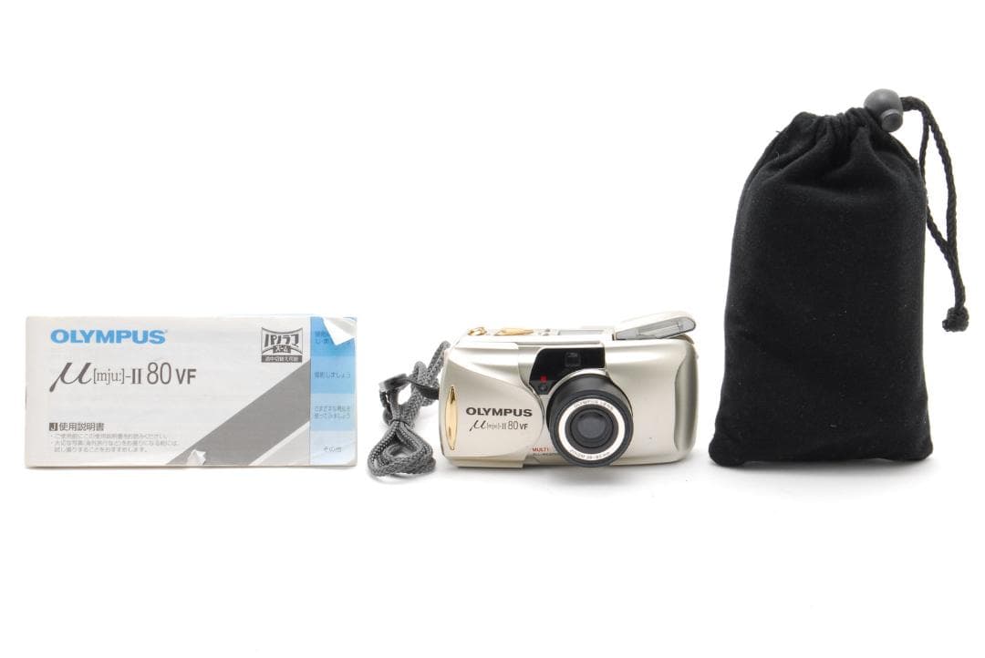 【ケース付き】 オリンパス Olympus μ II 80 VF
