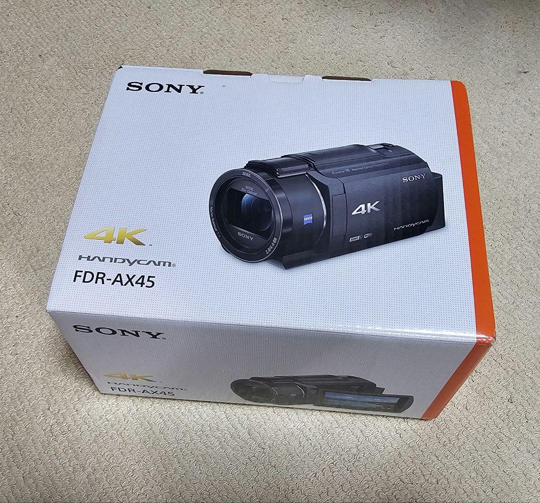 【ジャンク】SONY FDR-AX45 4Kビデオカメラ本体