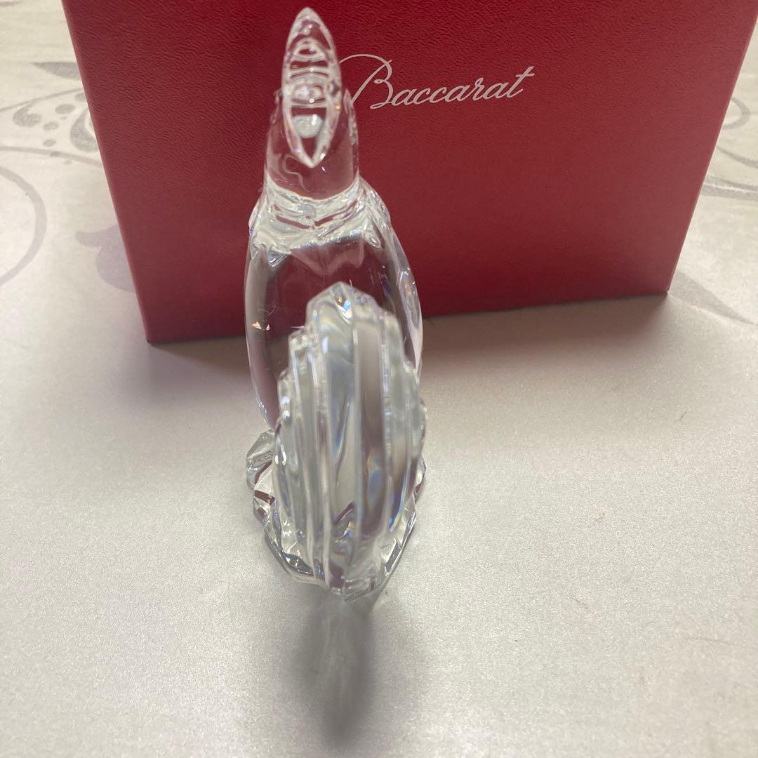 Baccarat バカラ ニワトリ 置物 干支 オブジェ フィギュリン
