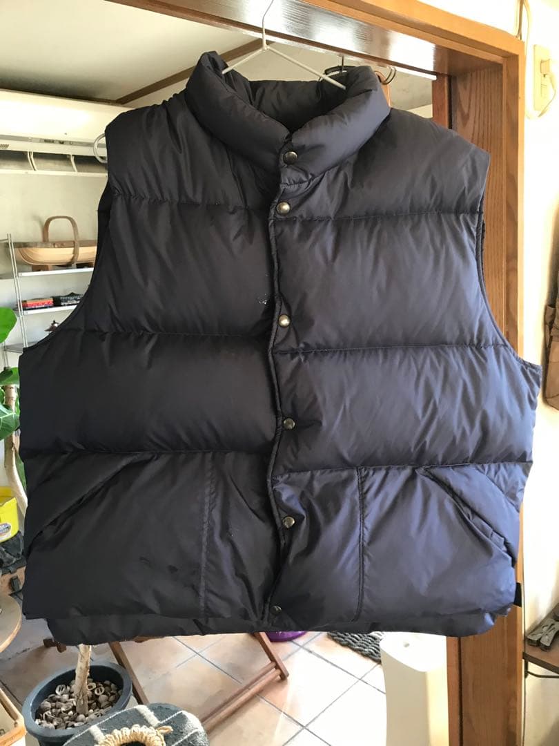 最終価格　セダンオールパーパス　ダウンベスト XL ネイビー