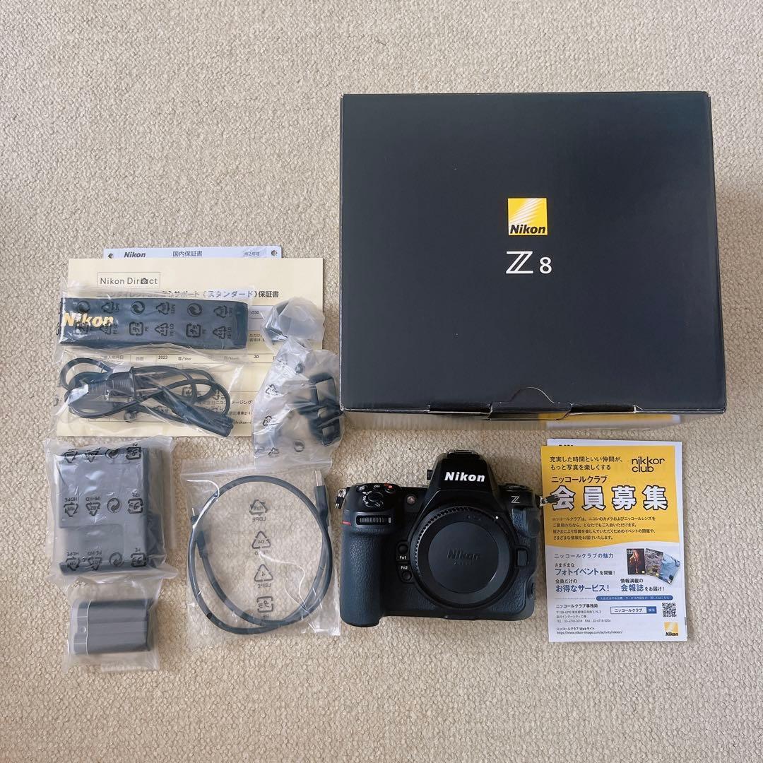 kk　Z8 Nikonダイレクト3年安心サポート付き　ミラーレスカメラ