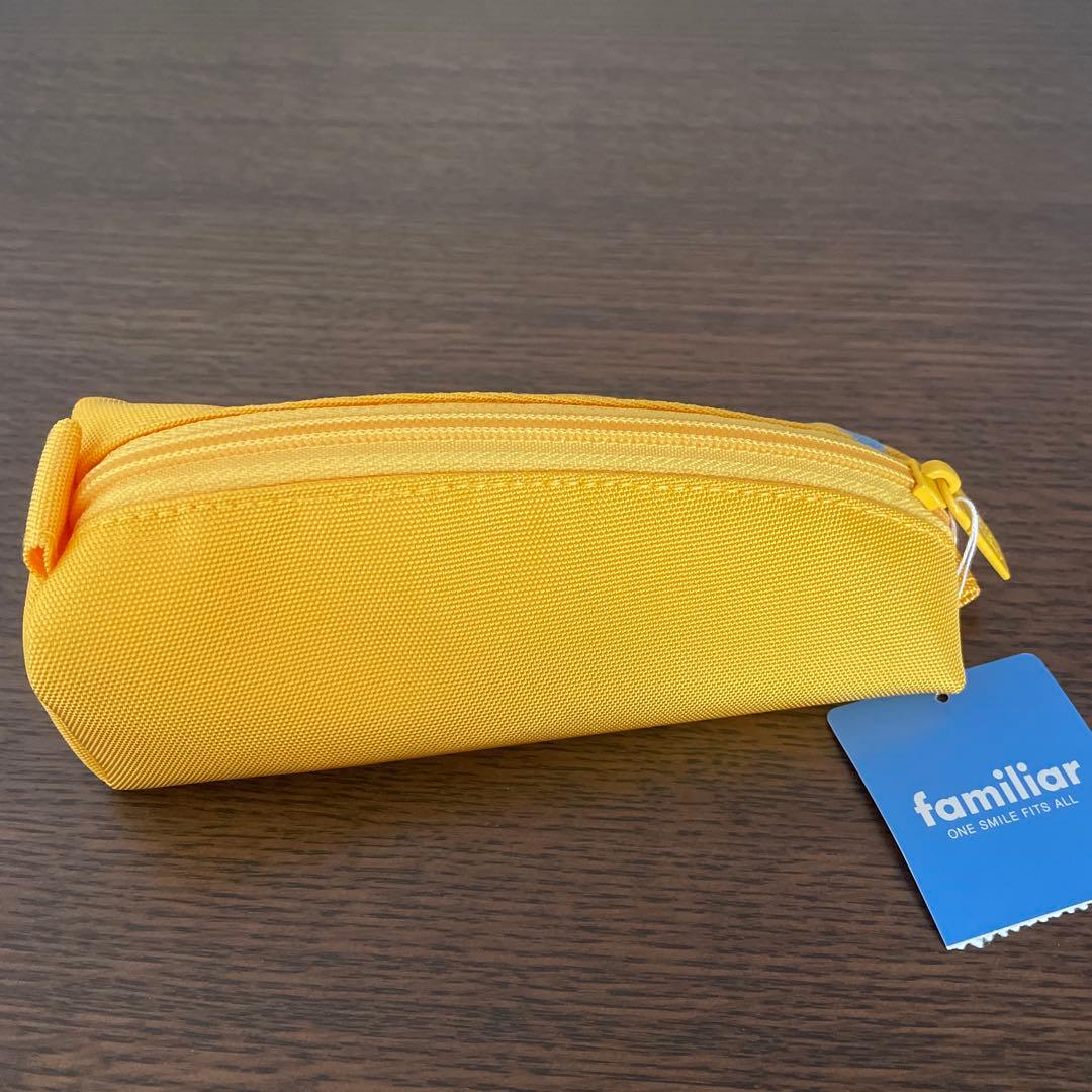 （新品未使用）ファミリアJR東海コラボ　ドクターイエローペンポーチ　レア