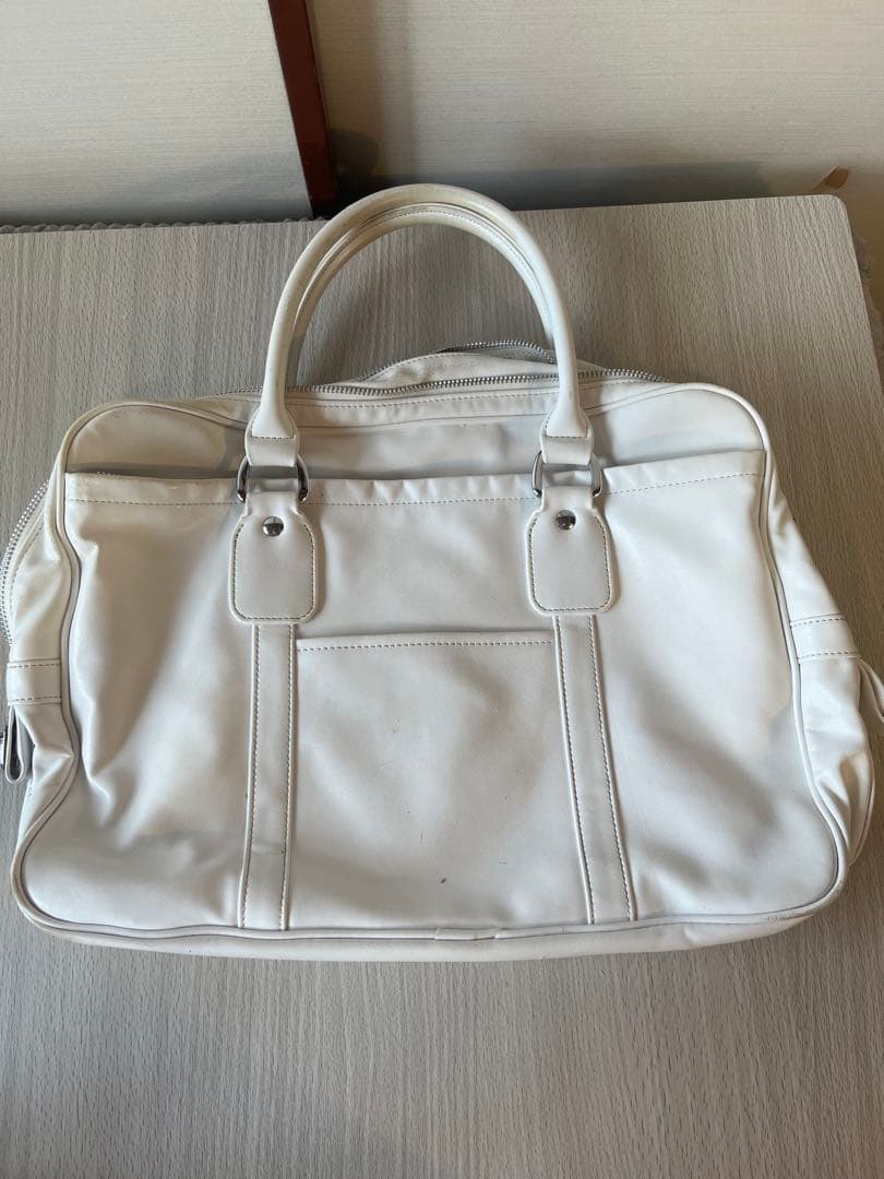 COMME des GARCONSホワイトトートバッグ