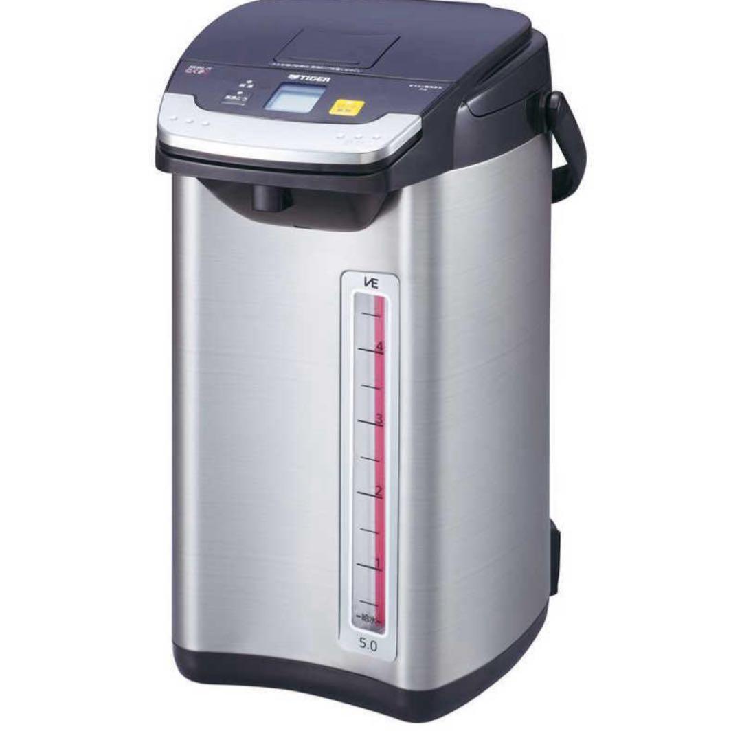 【新品未開封】タイガー　TIGER　電気ポット ブラック　PIE-A501K