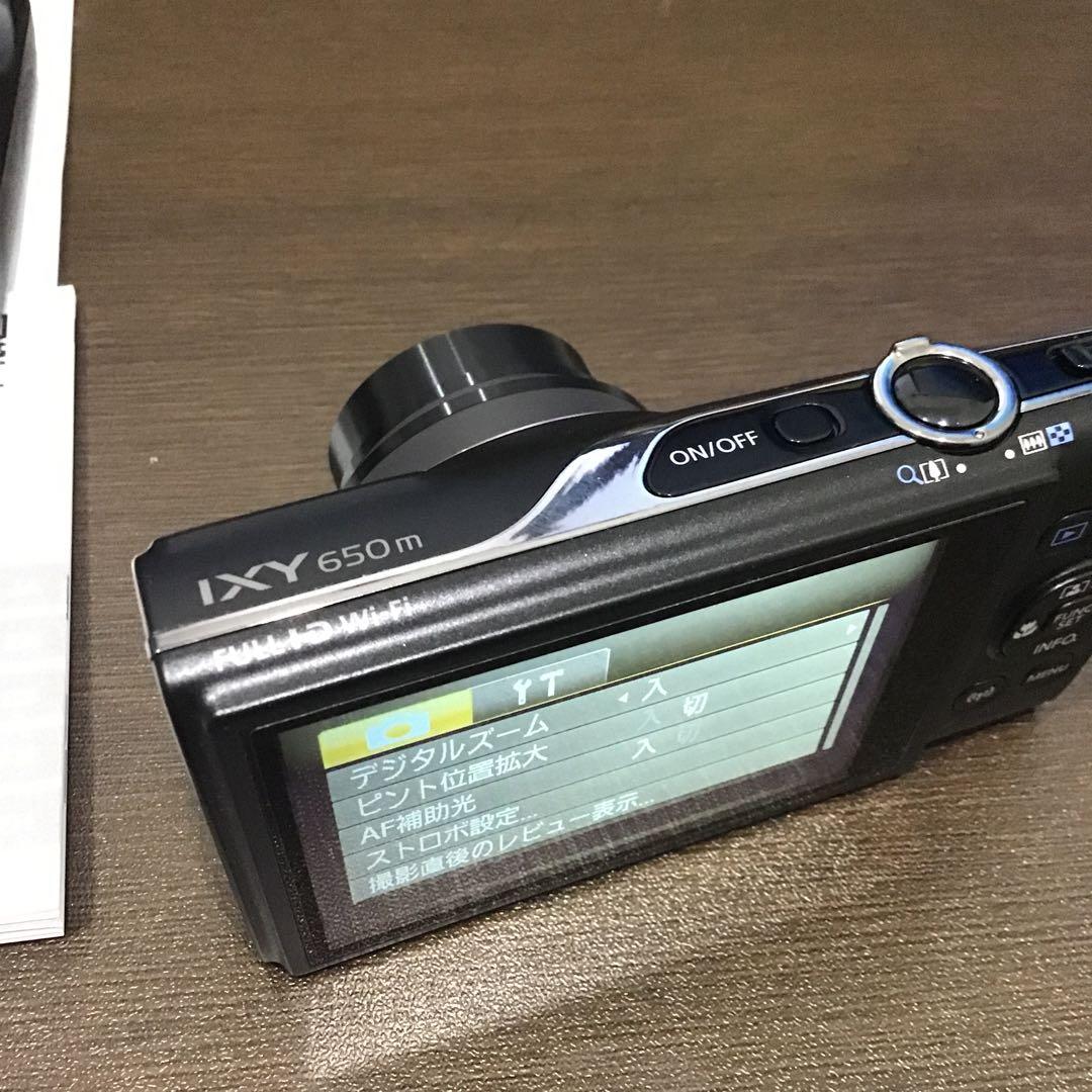 Canon IXY 650m コンパクトデジタルカメラ